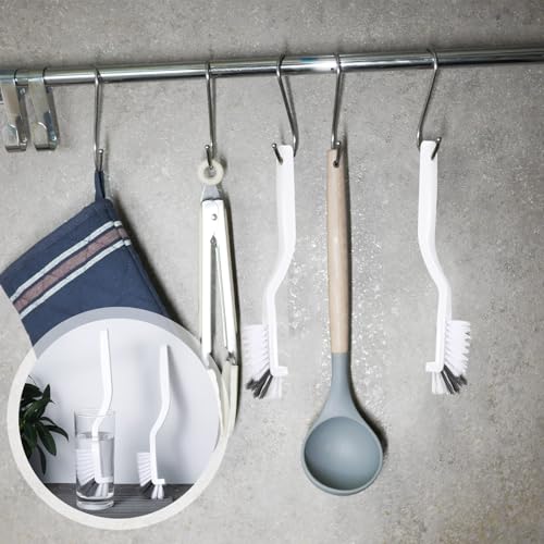 36-Piece Kitchen Scrub Brush Set - Right Angle Cleaning Brushes