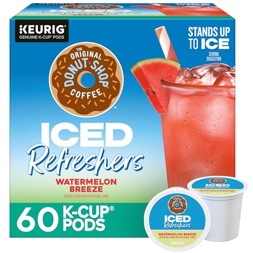 The Original Donut Shop Iced Refreshers Watermelon Breeze - 60 K-Cup Pods