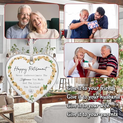 Meaningful Retirement Gift for Women | Ceramic Ornament 2026