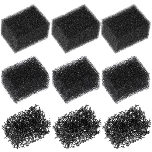 Psyqtsuary Stipple Sponges 9 Pcs - Special FX Makeup Sponges for SFX, Wounds, Beards & Halloween Cosplay