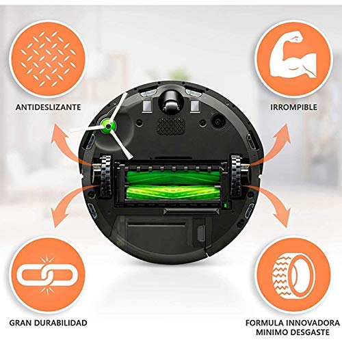 4-Pack Replacement Drive Wheel Tires for iRobot Roomba e, i, j & S Series