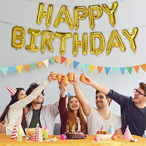 Mr. Pen Happy Birthday Balloon Banner Set, 14.5 Inch, 15 Pcs