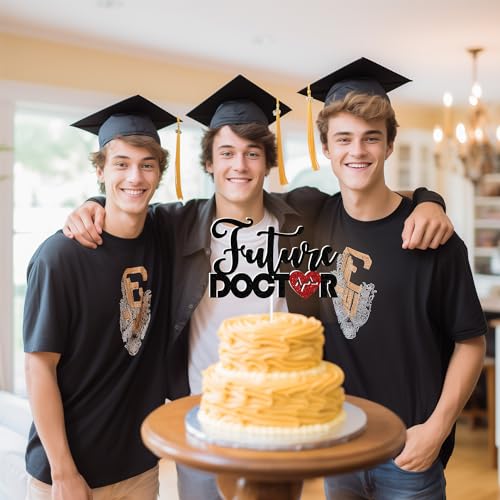 Future Doctor Cake Topper for Medical School Graduation