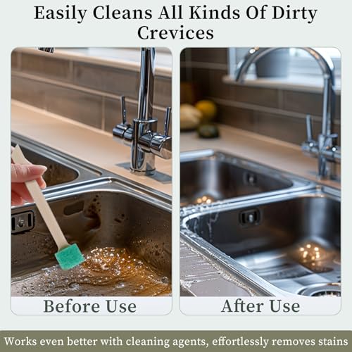 8-Piece Mini Cleaning Brush Set for Tight Spaces