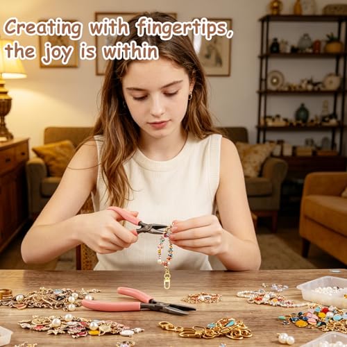 25pcs Gold Keychain Making Kit with Swivel Snap Hooks and Chains