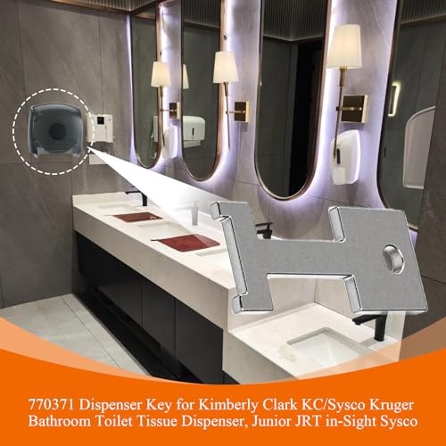 Toilet Paper Dispenser Key 770371 for Kimberly Clark & Sysco