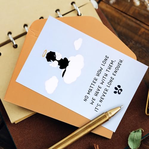 Gosknor Pet Sympathy Card for Dog Loss – Thoughtful Memorial Gift