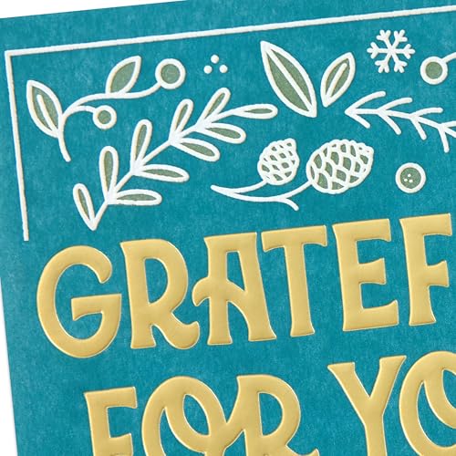 Hallmark Christmas Thank You Card for Teachers & Essential Workers - Pack of 2
