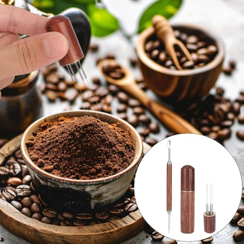 Professional Latte Art Pen & 6-Needle Espresso Stirrer Set