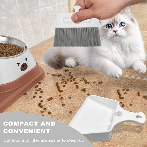 NBGYTECH Mini Broom and Dustpan Set for Easy Cleaning