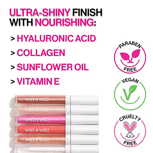 Wet n Wild Mega Slicks Lip Gloss Bundle - Love Language & Sinless