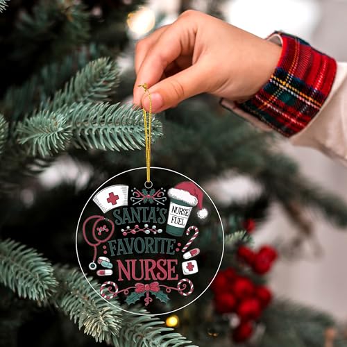 Funny Nurse Christmas Ornament - Thoughtful Gift for Nurses