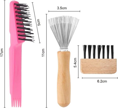 Hair Brush Cleaner Tool by [Brand Name] - 2-in-1 Rake for Removing Tangled Hair & Dust | Ideal for Home & Salon Use