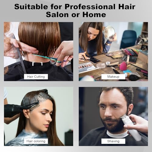 Professional Hair Cutting Cape with Adjustable Snap Closure and Waterproof Design