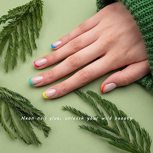 Nitakou Neon Gel Nail Polish Set 8 Colors Soak Off Kit