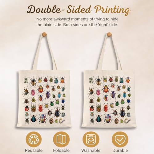 Geondos Reusable Grocery Bag - Large Capacity Shopping Tote, Color24