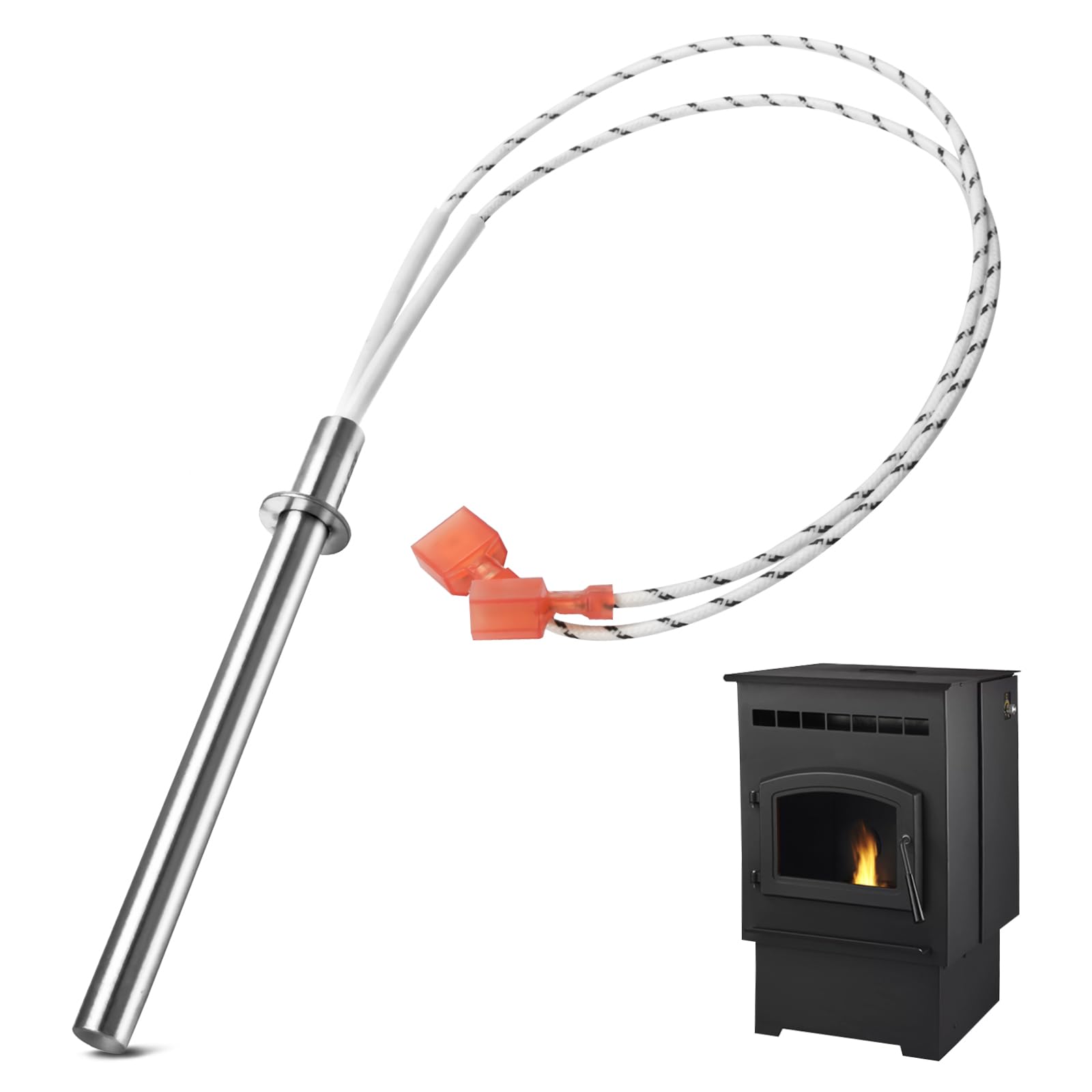SRV7000-660-AMP Replacement for Pelpro Pellet Stove Igniter & Pleasant Hearth Pellet Stoves Ignitor, 300W