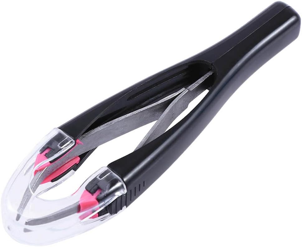 Skiennix Automatic Eyebrow Tweezers Set - Professional Retractable Design for Effortless Hair Removal