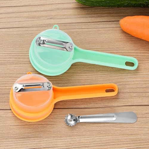 Zorivane 2-in-1 Vegetable Peeler with Storage Box - 3PCS Kitchen Tools