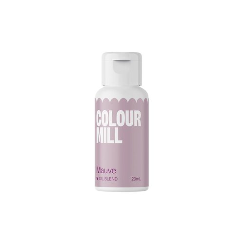 Colour Mill Oil-Based Food Coloring - Mauve 20 Milliliters (0.68 Fl Oz) | Vibrant & Versatile