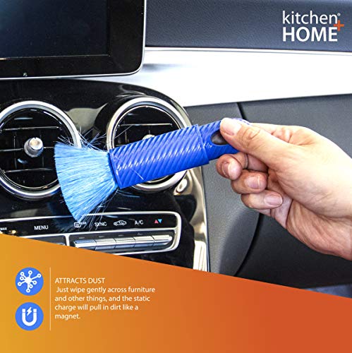 Kitchen Home Compact Static Duster Travel Case - 6.5 Inch Electrostatic Dusting Tool