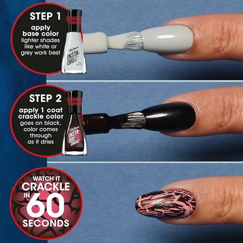 Sally Hansen Insta-Dri x Stranger Things Nail Polish - Clash 0.31oz