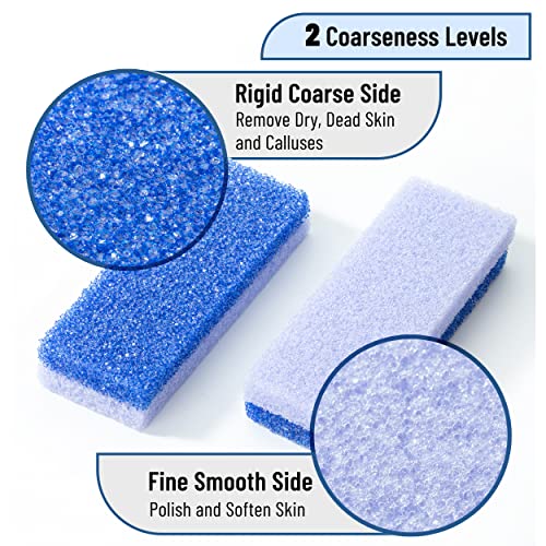 Slick Natural Pumice Stone Foot Callus Remover 4-Pack