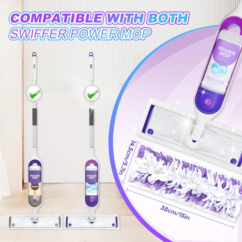 YagoDago Disposable Power Mop Refills for Swiffer - 5x Cleaning Power