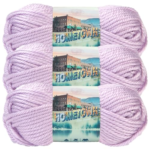 Lion Brand Hometown Yarn 3 Pack - Super-Bulky Joliet Iris