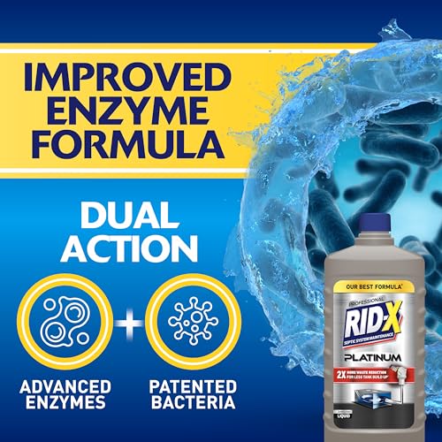 Rid-X¢ç Professional Platinum Septic System Maintenance - Liquid 48 oz.