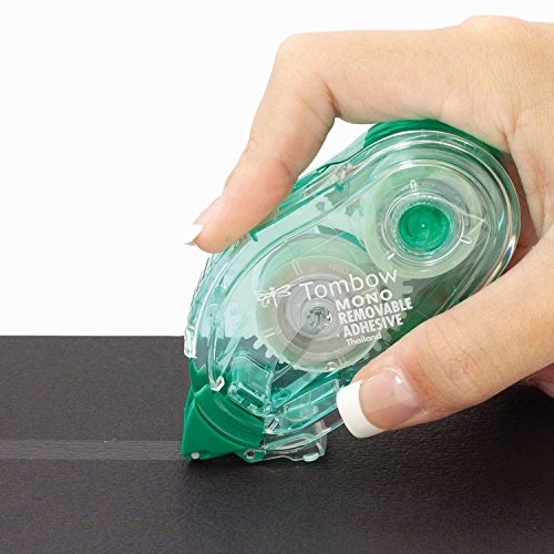 Tombow Mono Removable Adhesive Applicator - 1/3" x 472" - Clear