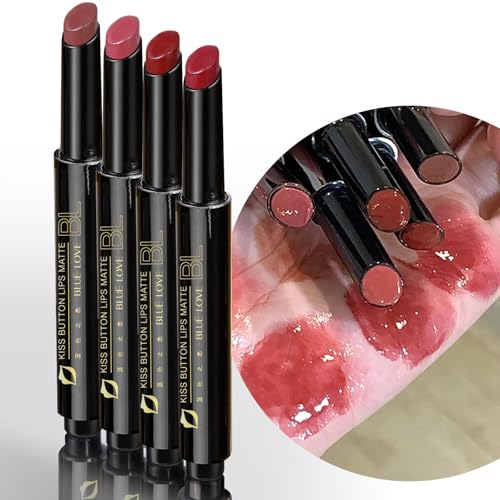BLUE LOVE Jelly Gloss Lipstick Set 2-Piece Hydrating Lip Balm