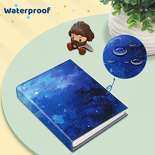 Fintie Starry Sky Photo Album 4x6 Photos - Small Wallet Style, 52 Pockets, Waterproof PU Leather