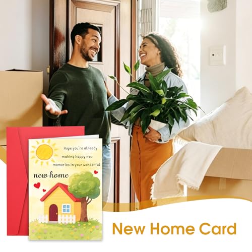 Thoughtful New Home Card with Envelope - Housewarming Gift