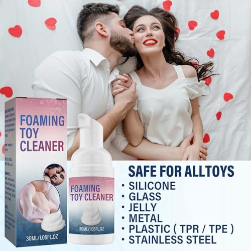 Fujinzhu Foaming Adult Toy Cleaner - Gentle, Non-Irritating Toy Sanitizer