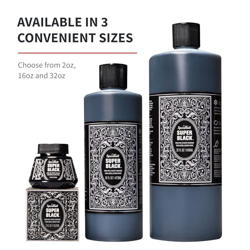 Speedball Super Black India Ink, 2-Ounce Waterproof Drawing Ink