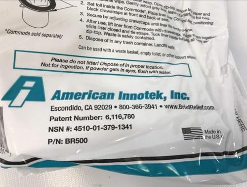 Portable Toilet Kit for Travel & Emergencies - 3 Pack