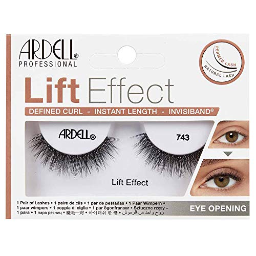 Ardell Lift Effect 743 False Lashes, Multi-Dimensional Faux Eyelashes