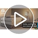GE Plug-In LED Night Light with Dusk to Dawn Sensor, 2 Pack, Warm White