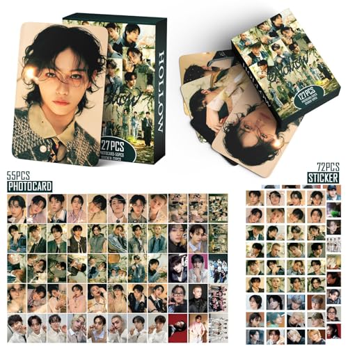 Stray Kids HOLLOW Album Photocard Set - 127 PCS with Stickers