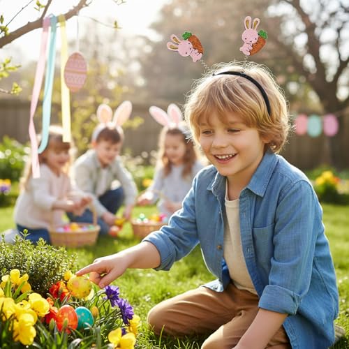 CHUN-YAN Easter Headband Festive Holiday Party Costume Accessory