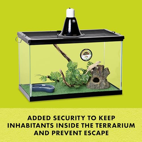 Zilla Reptile Terrarium Screen Clips - Small, 2 Pack