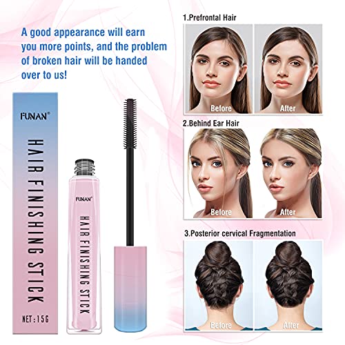FUNAN Hair Finishing Stick Wax for Flyaways and Broken Hair
