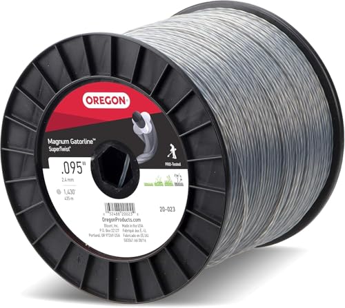 Oregon Magnum Gatorline .095" Trimmer Line, 5 lb Spool - Heavy Duty