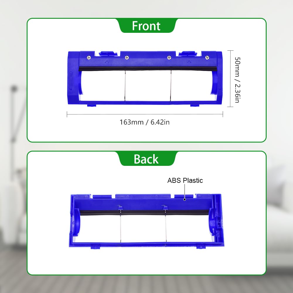 neutop Main Brush Guards Covers Compatible with eufy RoboVac 11S, 15T, 30, 30C, 15C, 12, 25C, 35C, 11S Max, 30C Max, G20, G30, G30 Hybrid, G35, G40+, G40 Hybrid, Accessories, 2-Pack.