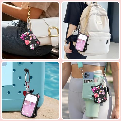 Silicone Protective Case for Touchland Hand Sanitizer Spray 30ml Cat