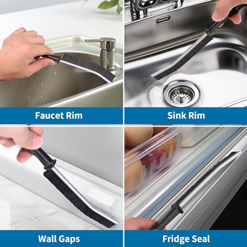 Crevice Cleaning Brush Set, Style 2 - Durable Grout Scrub Tools