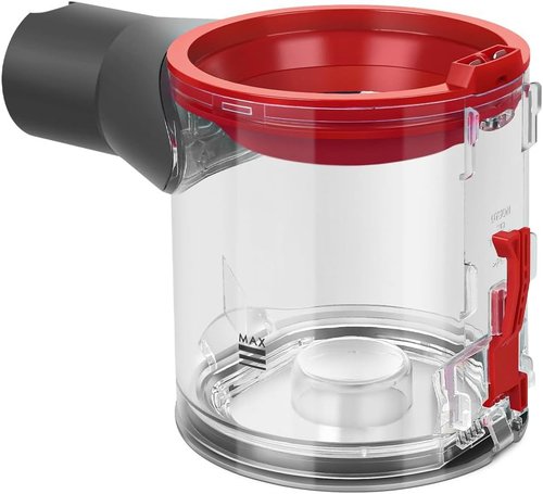 Dyson Dust Bin Replacement - Clear Canister Attachment for V7, V8, SV10 & SV11 Vacuum Cleaners