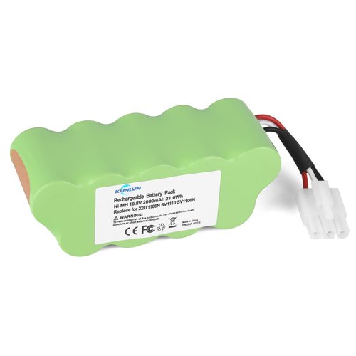 KUNLUN 10.8V XBT1106N Battery Replacement for Shark SV1110 SV1106N SV1110N SV11O6N SV116N Freestyle Navigator Cordless Stick Vacuum Cleaners
