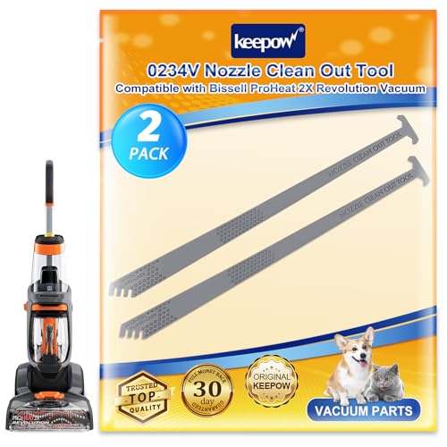 KEEPOW Carpet Cleaner Nozzle Tool, 2 Pack for Bissell ProHeat 2X